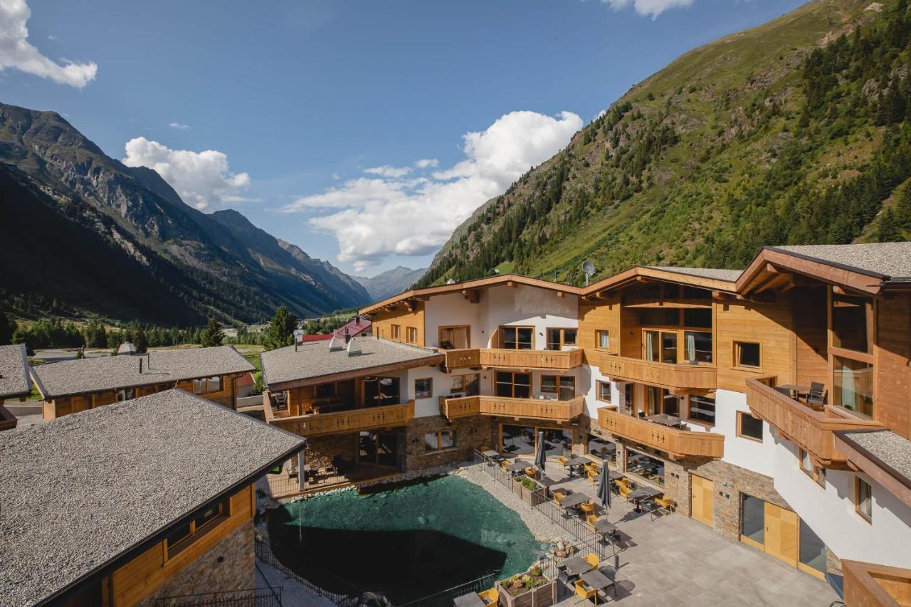 Das Chaletdorf - Pitztal Sankt Leonhard im Pitztal Exteriér fotografie